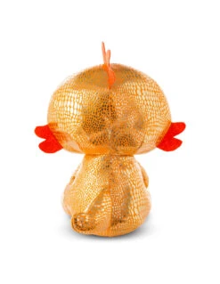 Nici Glubschis Pluchen Knuffel Draak Oranje Yo-Yo 15cm -Nici nici glubschis pluchen knuffel draak oranje yo yo 15cm 3