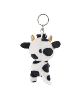 Nici Glubschis Pluchen Sleutelhanger Koe 9cm -Nici nici glubschis pluchen sleutelhanger koe 9cm 2