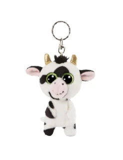 Nici Glubschis Pluchen Sleutelhanger Koe 9cm