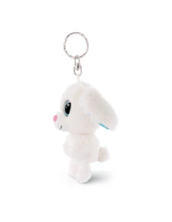 Nici Glubschis Pluchen Sleutelhanger Konijn Wolli-Dot 9cm -Nici nici glubschis pluchen sleutelhanger konijn wolli dot 9cm 2