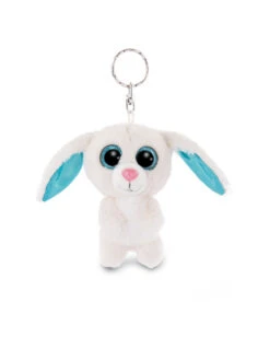 Nici Glubschis Pluchen Sleutelhanger Konijn Wolli-Dot 9cm