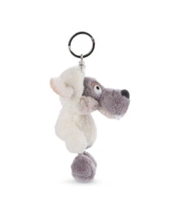 Nici Glubschis Pluchen Sleutelhanger Wolf Ulvy 10cm -Nici nici glubschis pluchen sleutelhanger wolf ulvy 10cm 2