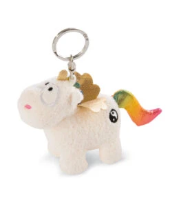 Nici Pluchen Sleutelhanger Eenhoorn Regenboog Yang 10cm