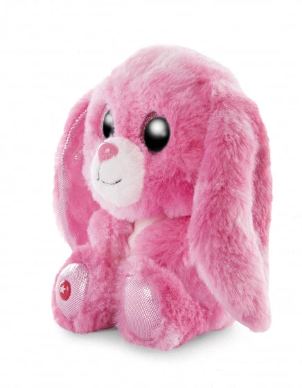 Nici Knuffel Glubschis Konijn Junior 15 Cm Pluche Roze - Afbeelding 4