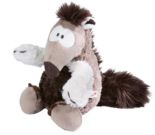 Nici Knuffel Miereneter Anita Junior 20 Cm Pluche Bruin/wit 1 Nici Knuffel Miereneter Anita Junior 20 Cm Pluche Bruin/wit