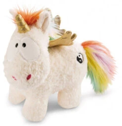 Nici Knuffel Unicorn Yang 34 X 32 Cm Pluche/polyester Wit
