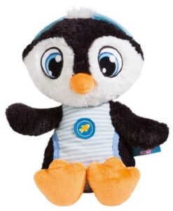Nici Knuffeldier Penguin Koosy 22 Cm Pluche Zwart