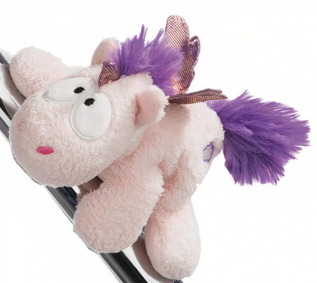 Nici Knuffeleenhoorn Junior 12 Cm Pluche Roze/paars