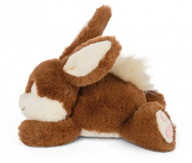 Nici Knuffelkonijn Poline Liggend 20 Cm Pluche/polyester Bruin 2 Nici Knuffelkonijn Poline Liggend 20 Cm Pluche/polyester Bruin - Afbeelding 2