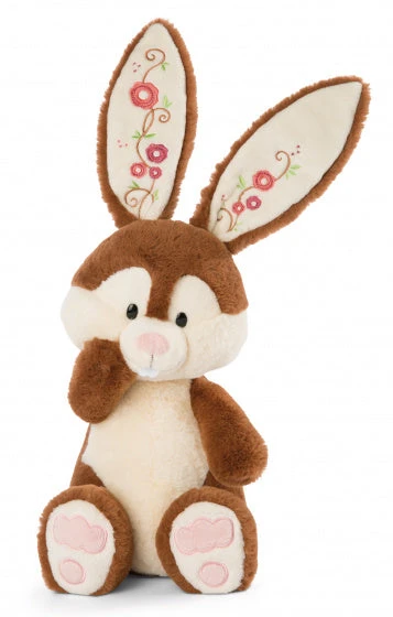 Nici Knuffelkonijn Poline 35 Cm Pluche/polyester Bruin 1 Nici Knuffelkonijn Poline 35 Cm Pluche/polyester Bruin