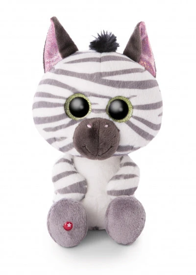 Nici Glubschis Pluchen Knuffel Zebra Mankalita, 25cm