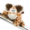 Nici Magneet Giraffe Gina 12 Cm Pluche Beige/bruin