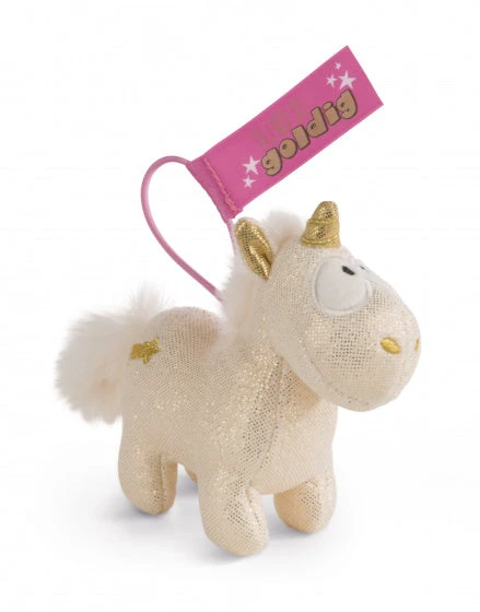 Nici Knuffel Shooting Star Junior 11 Cm Polyester Goud
