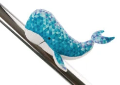 Nici Walvismagneet Atlantic Friends 12 Cm Pluche Blauw